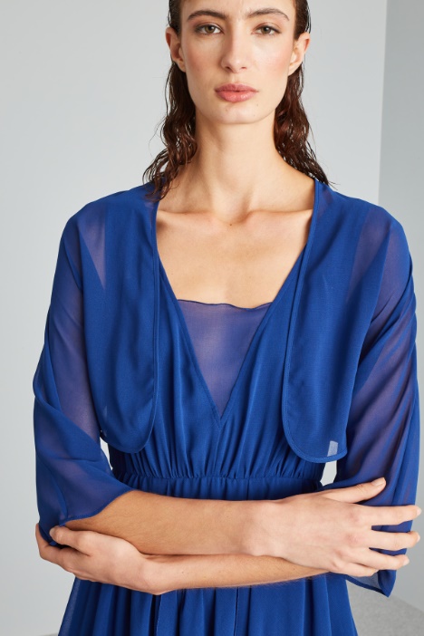 Coprispalle in georgette