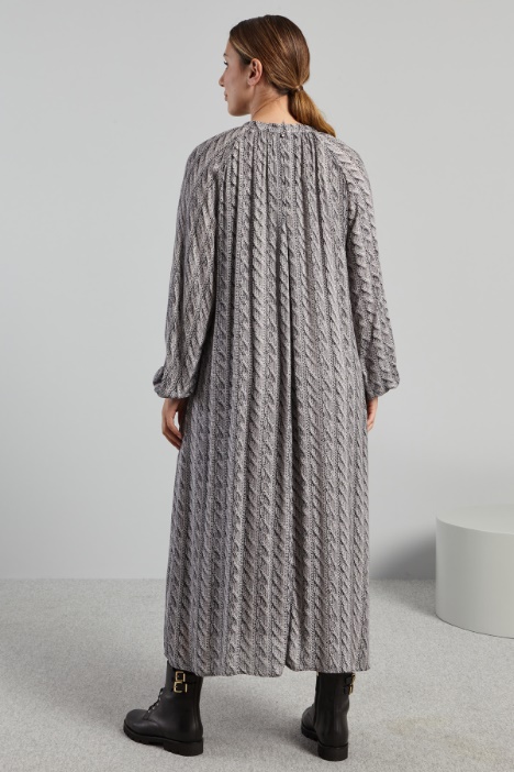 Abito lungo stampato