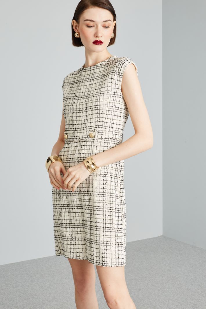 Tweed dress Intrend - 3