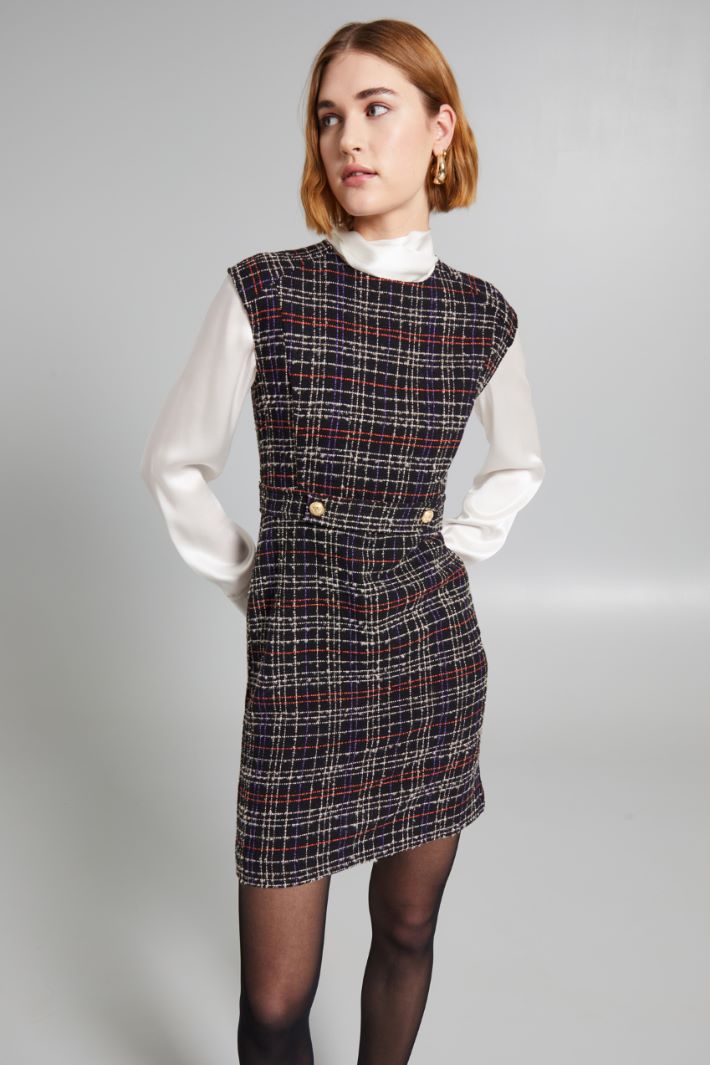 Tweed dress Intrend - 3