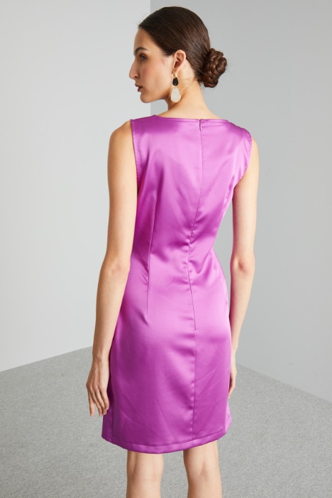 Tubino corto in raso