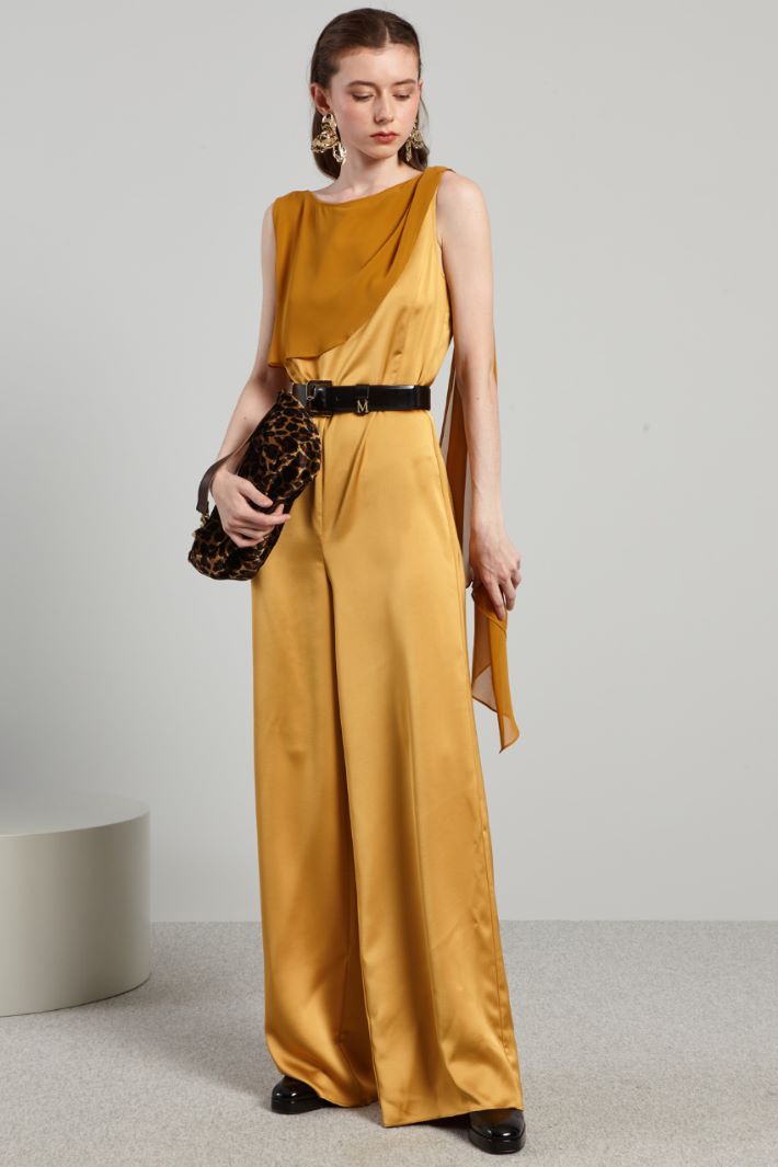 Jumpsuit with maxi foulard Intrend