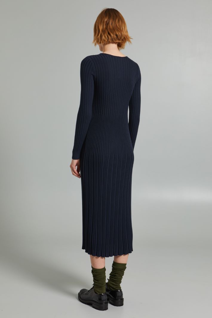 Rib-knit dress Intrend - 2