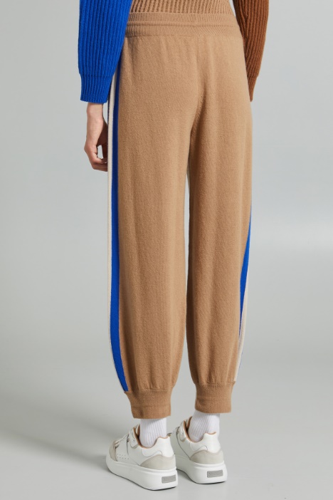 Pantaloni jogger in maglia