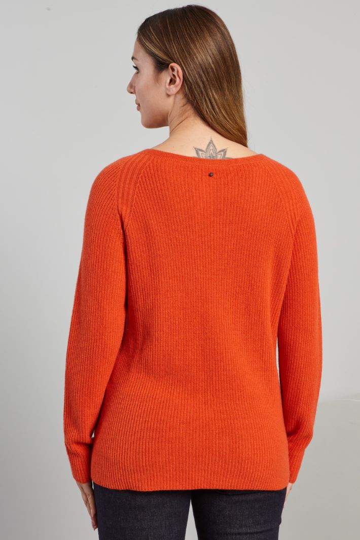 Ribbed sweater Intrend - 2