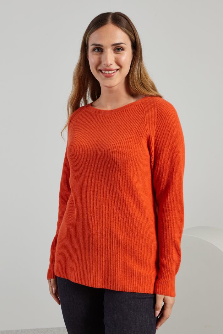 Ribbed sweater Intrend - 3