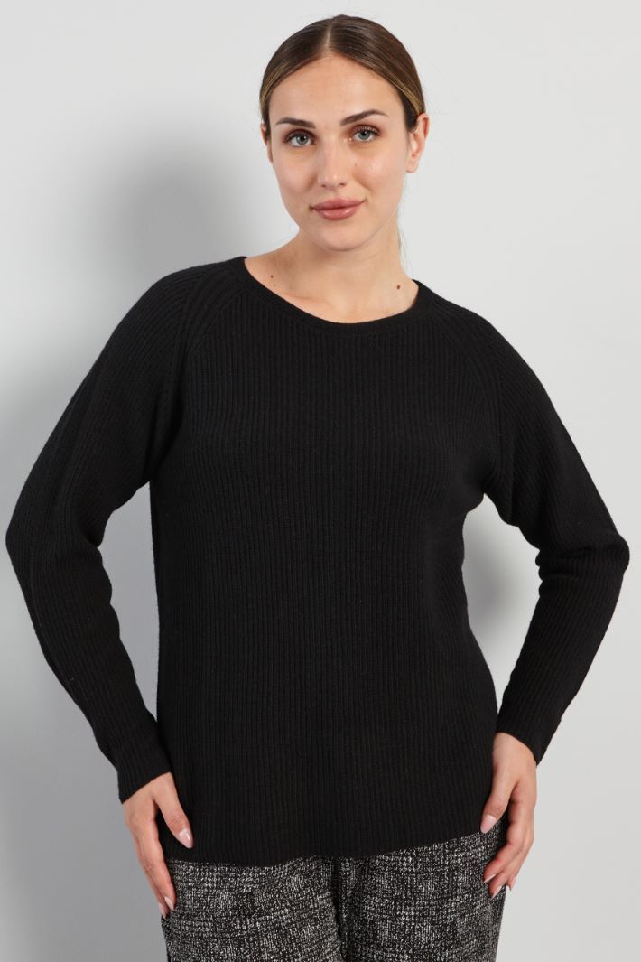 Ribbed sweater Intrend - 3