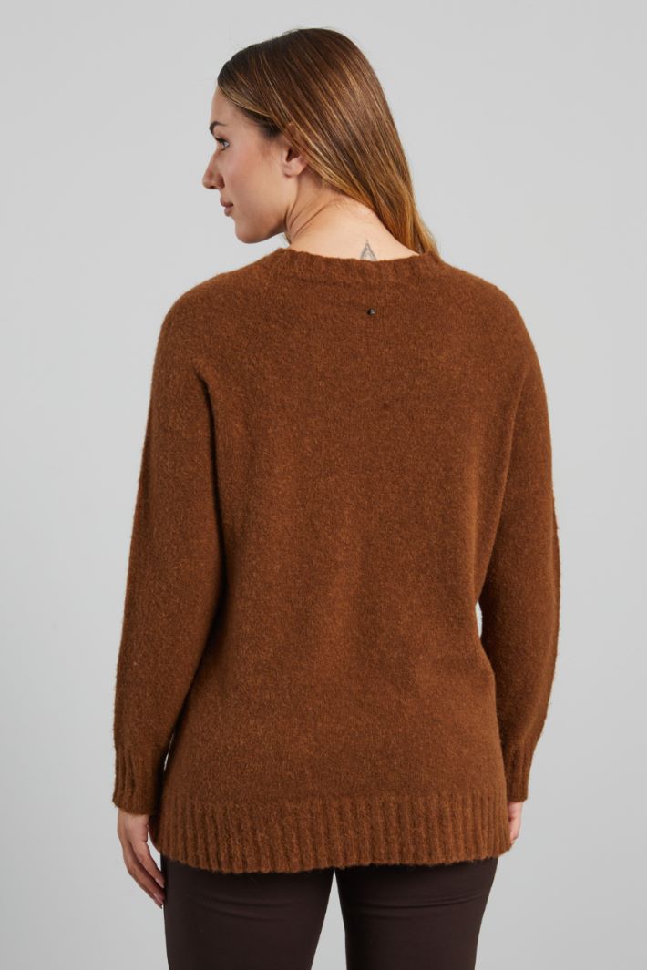 Brushed alpaca sweater Intrend - 2