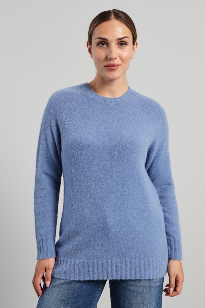 Brushed alpaca sweater Intrend - 3