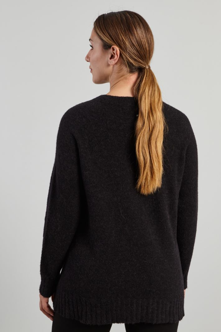 Brushed alpaca sweater Intrend - 2