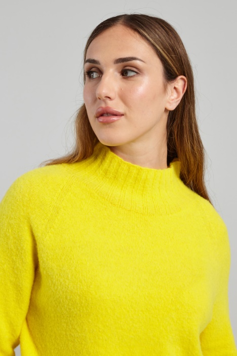 Maglia in misto alpaca