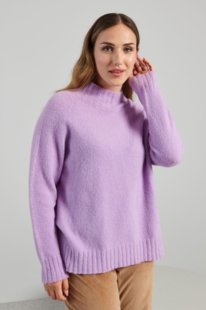 Alpaca-blend sweater Intrend - 3