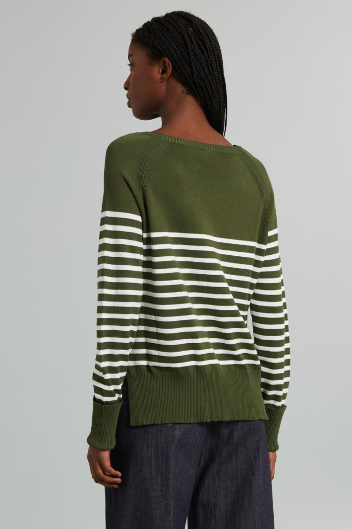 Sweater with turned-up cuff Intrend - 2