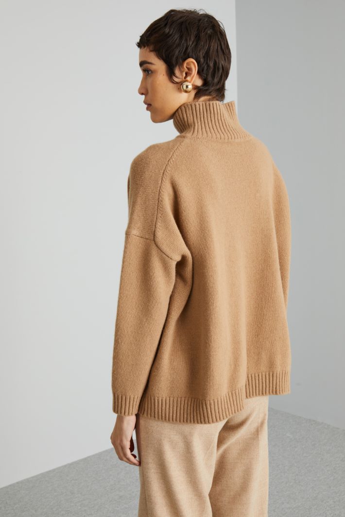 Oversized pure wool yarn sweater Intrend - 2