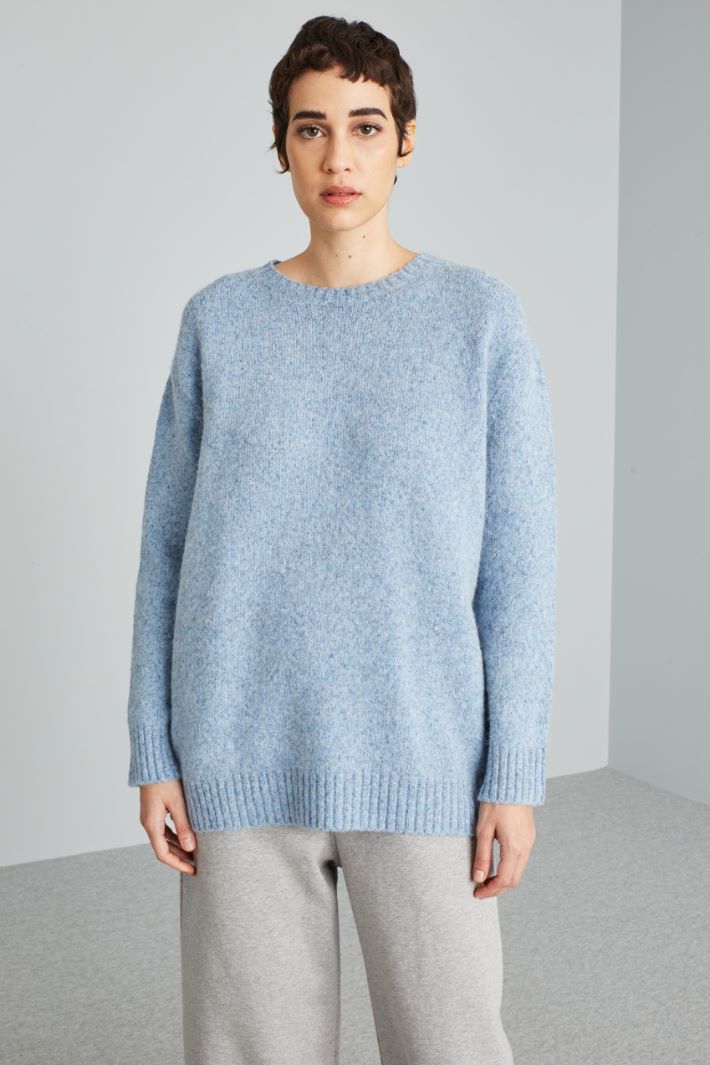 Melange sweater Intrend - 4