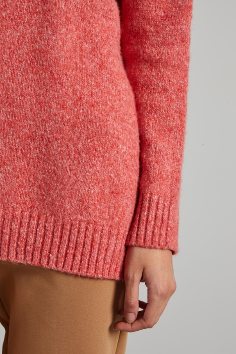 Maglia in filato melange