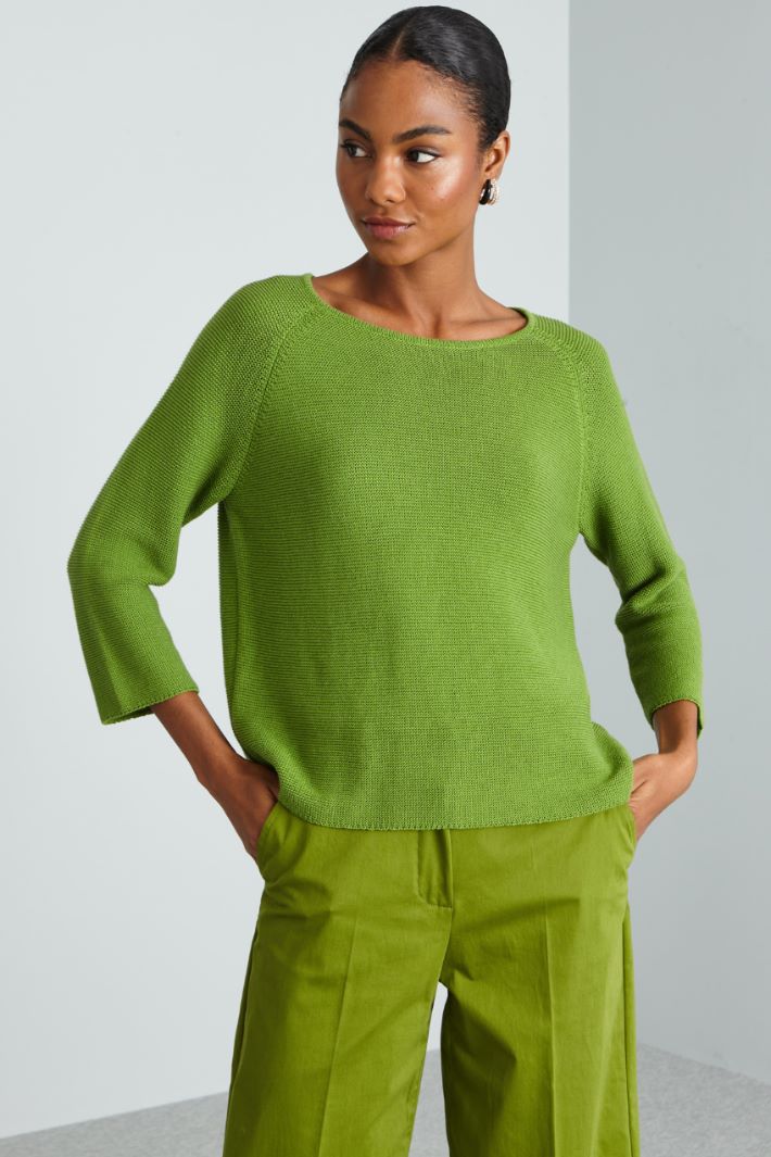 Textured sweater Intrend - 3