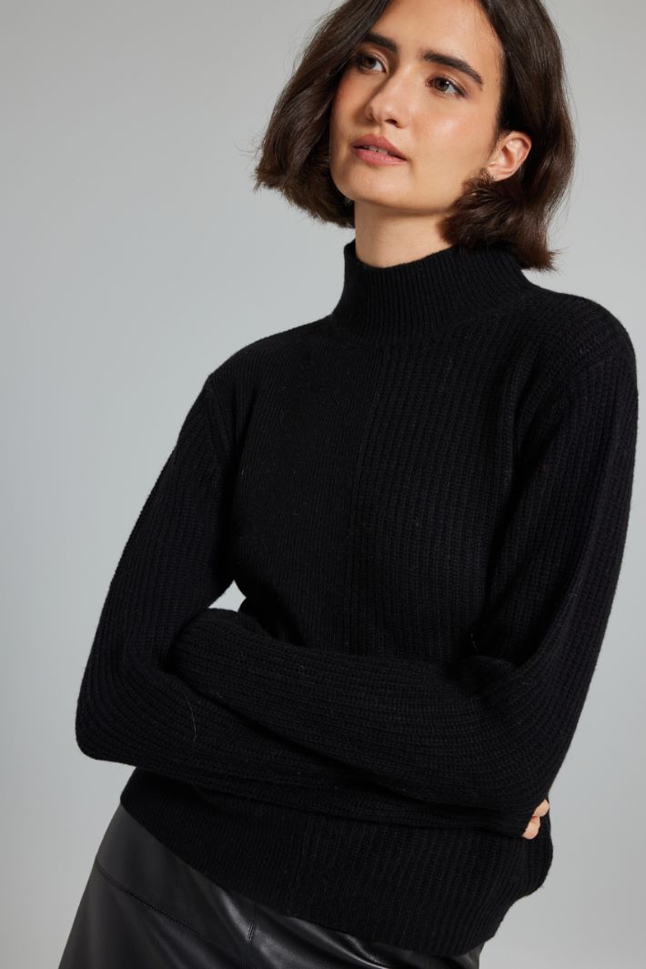 High-neck sweater Intrend - 3