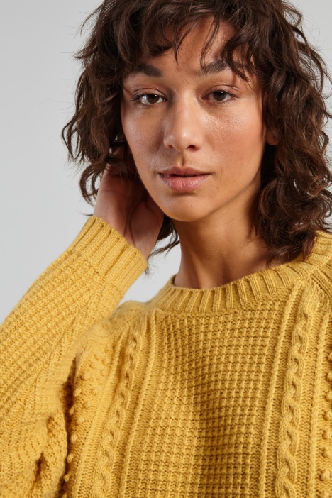 Jersey con diseño en relieve