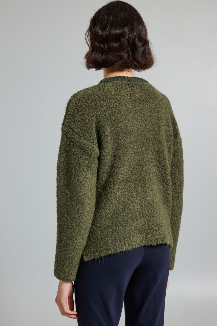 Bouclé sweater Intrend - 2