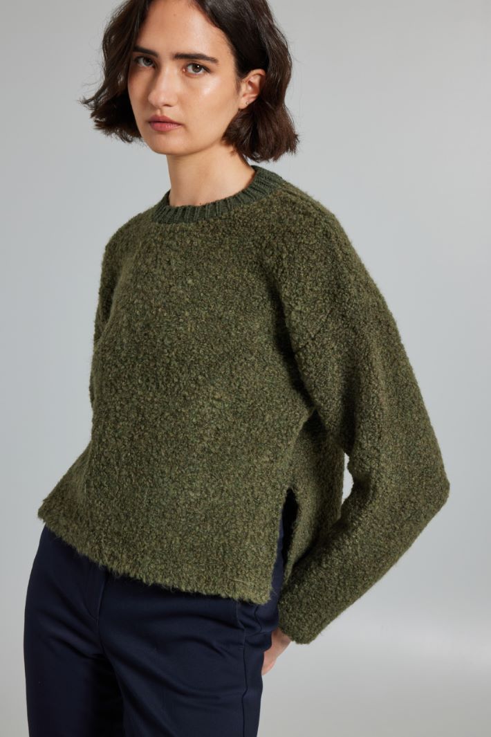 Bouclé sweater Intrend - 3