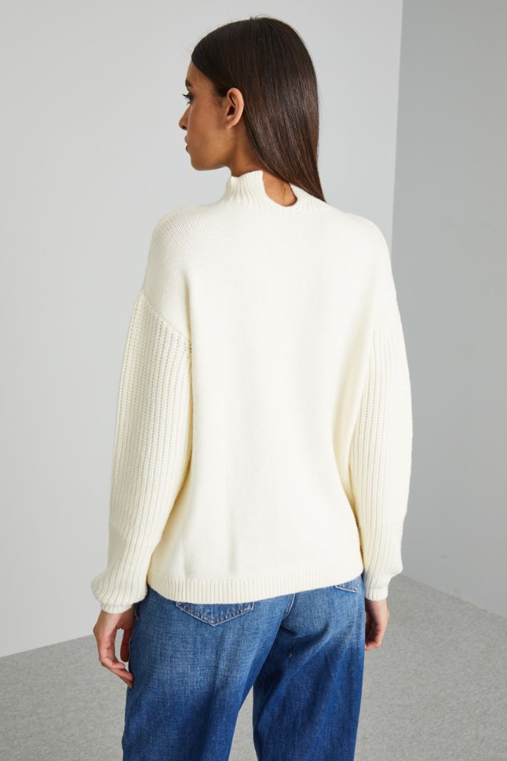 Cable-knit sweater Intrend - 2