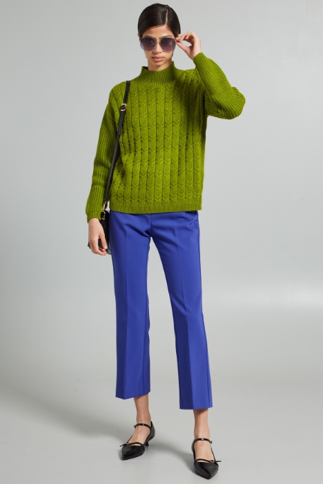 Cable-knit sweater Intrend