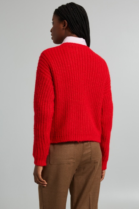 Jersey clásico acanalado