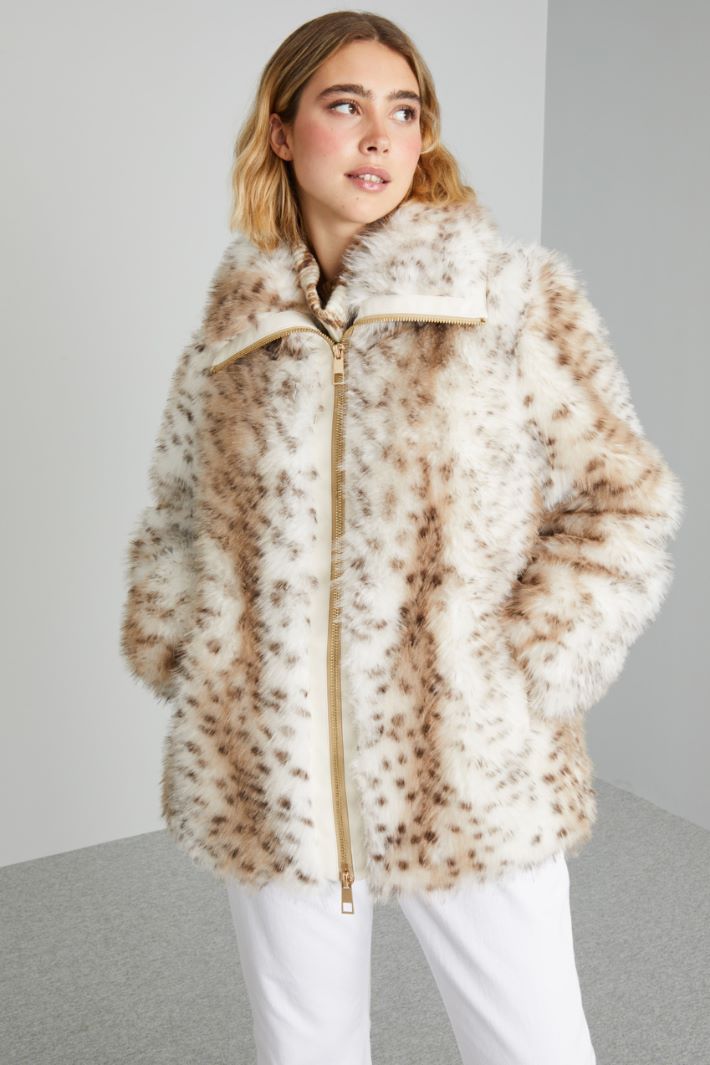 Fur-effect jacket Intrend - 3