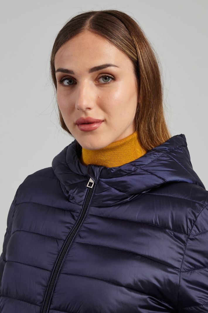 Water-repellent quilted down jacket Intrend - 4