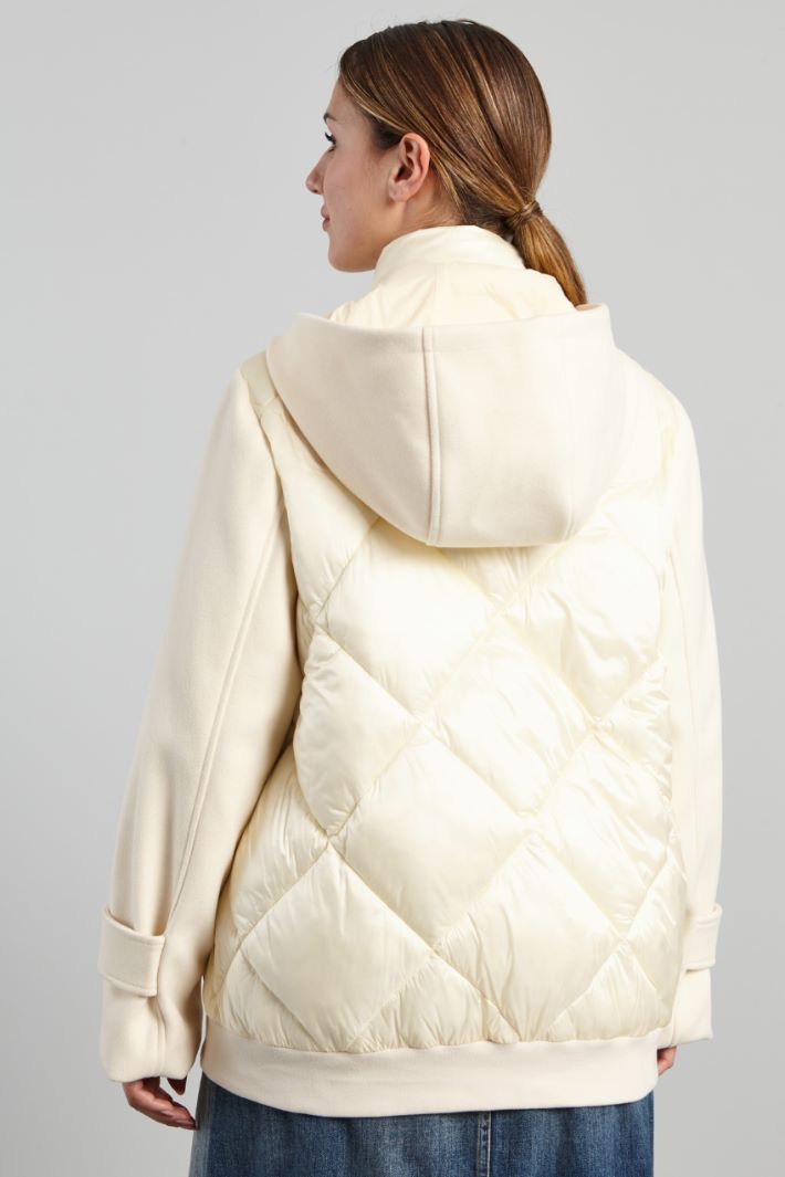 Padded jacket with cloth details Intrend - 2