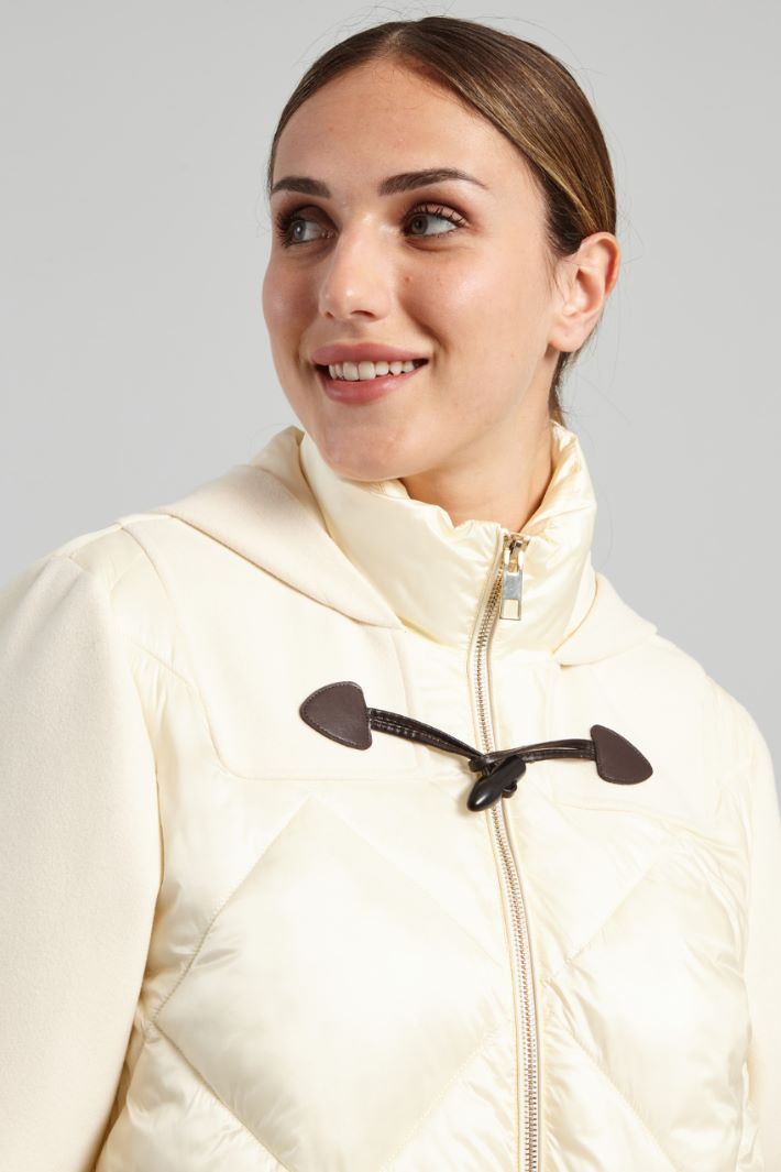 Padded jacket with cloth details Intrend - 4