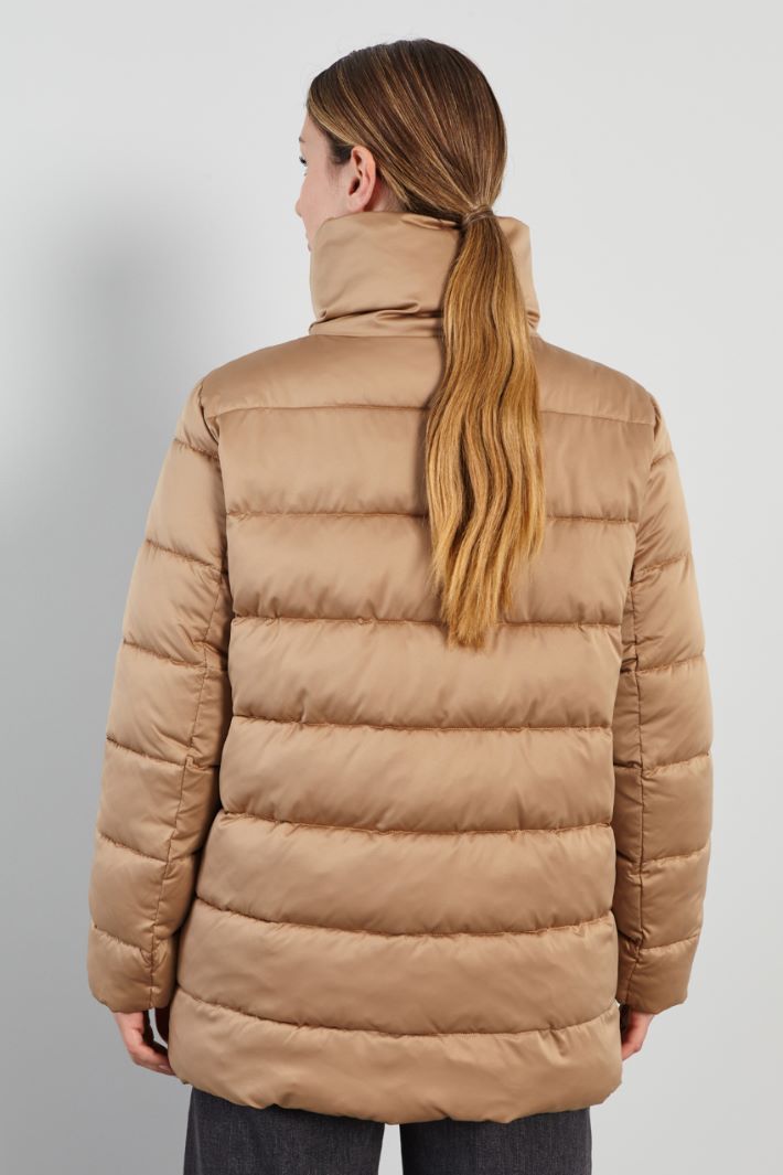 Padded jacket with high collar Intrend - 2