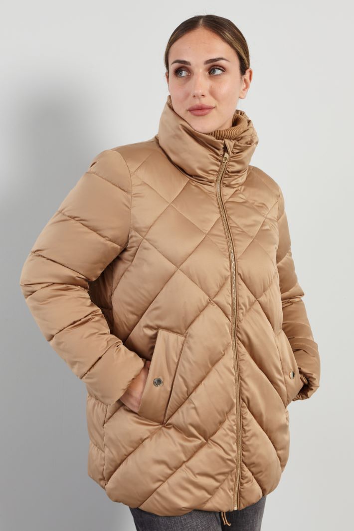 Padded jacket with high collar Intrend - 3