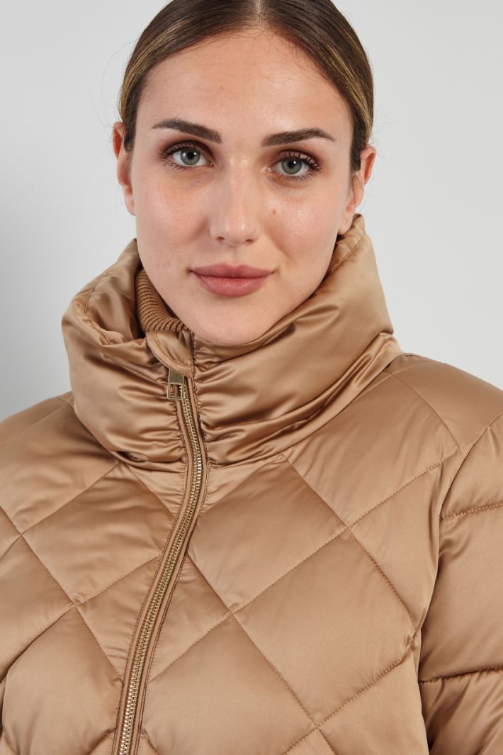 Padded jacket with high collar Intrend - 4