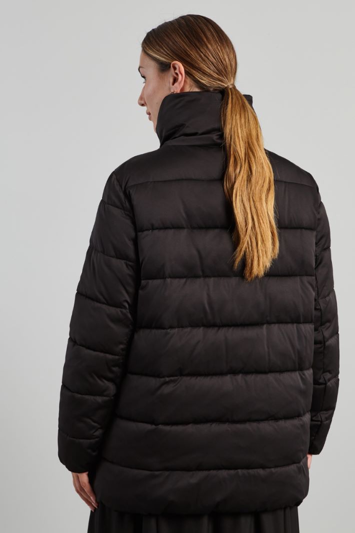 Padded jacket with high collar Intrend - 2