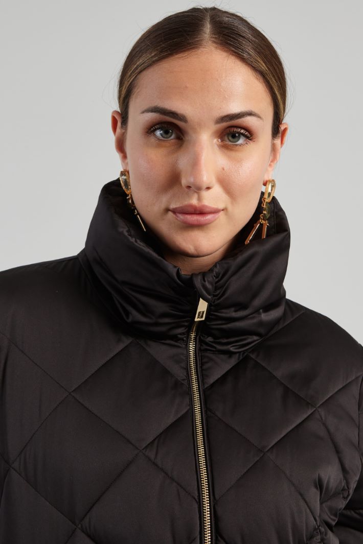 Padded jacket with high collar Intrend - 4