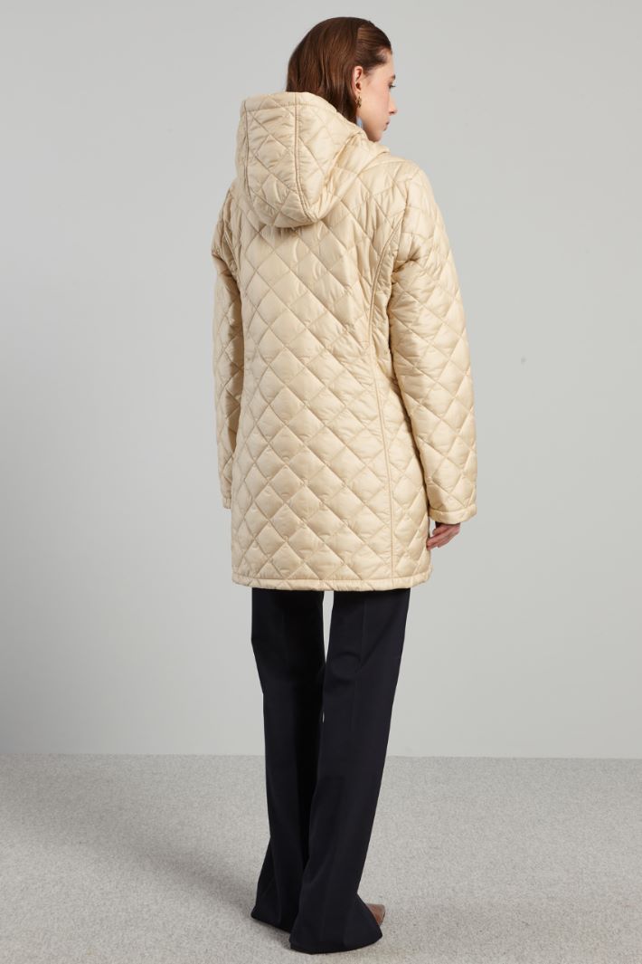 Quilted padded zip jacket Intrend - 2