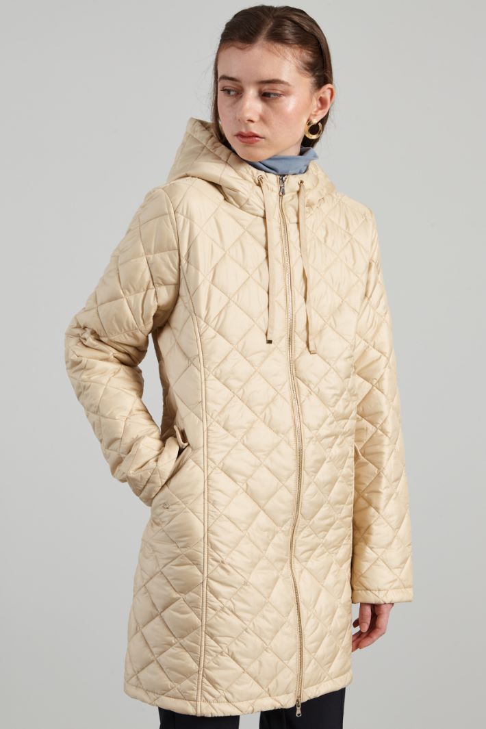 Quilted padded zip jacket Intrend - 3