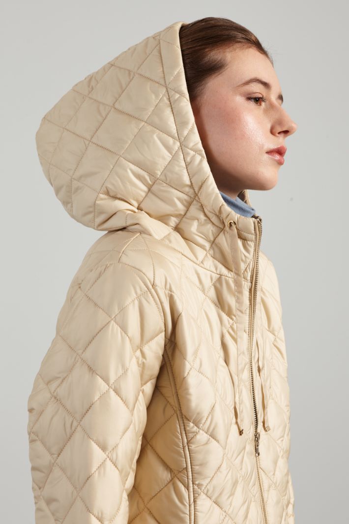 Quilted padded zip jacket Intrend - 4