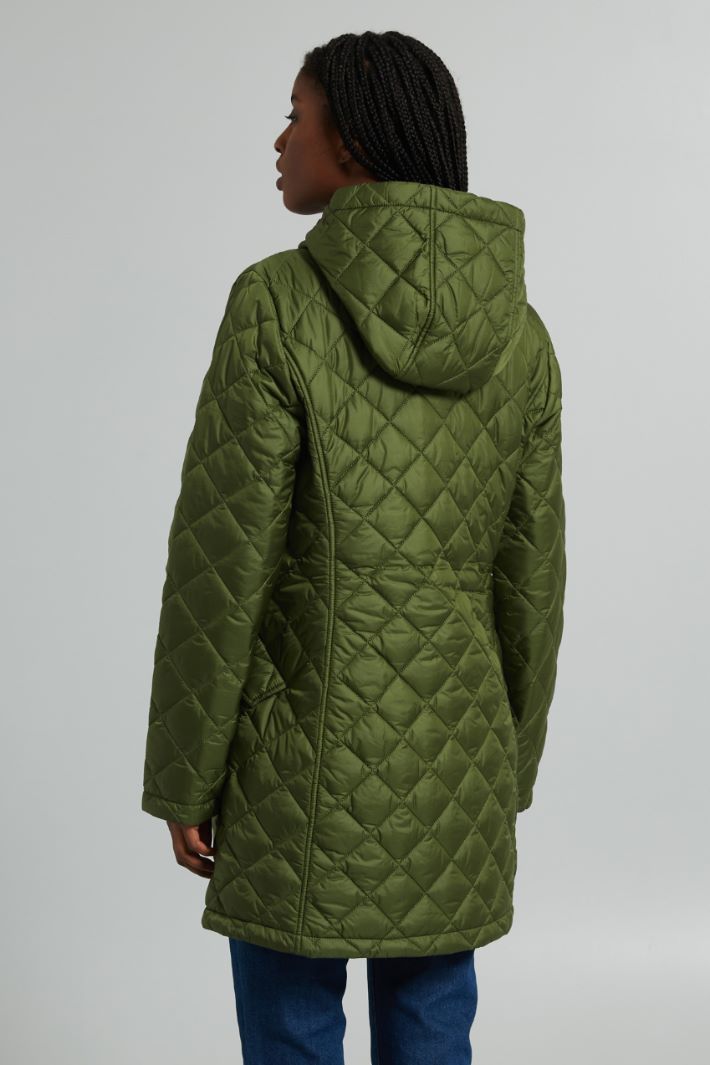 Quilted padded zip jacket Intrend - 2