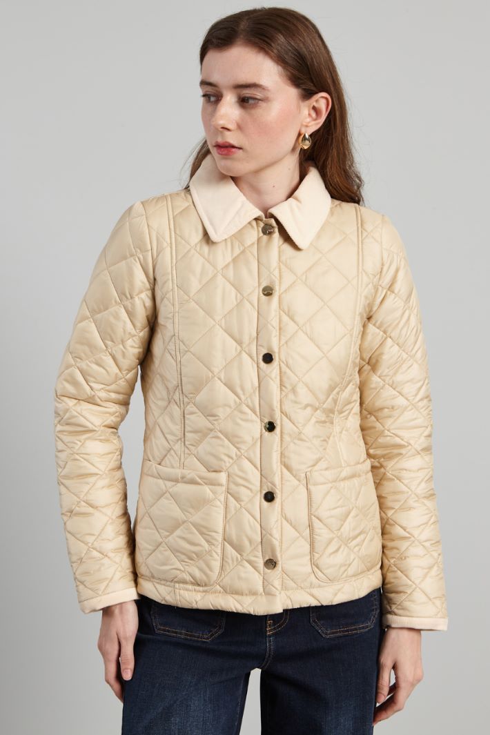 Quilted and padded shirt-style jacket Intrend - 3