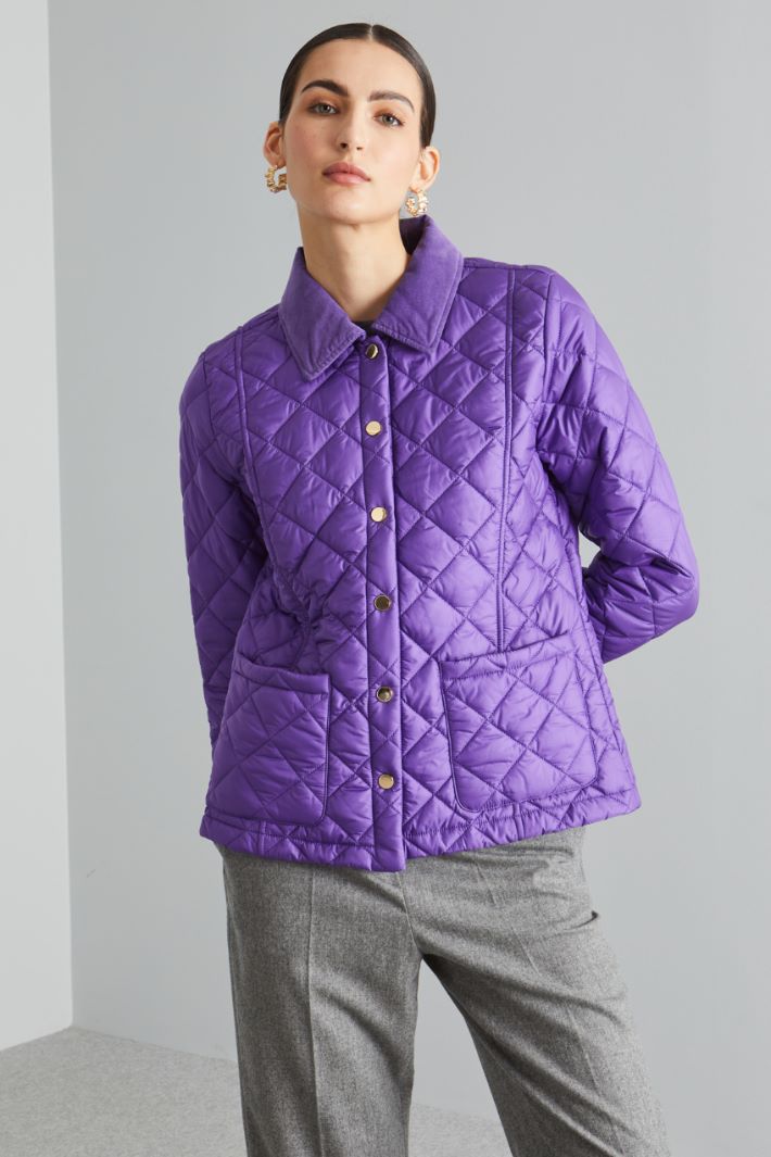 Quilted and padded shirt-style jacket Intrend - 3