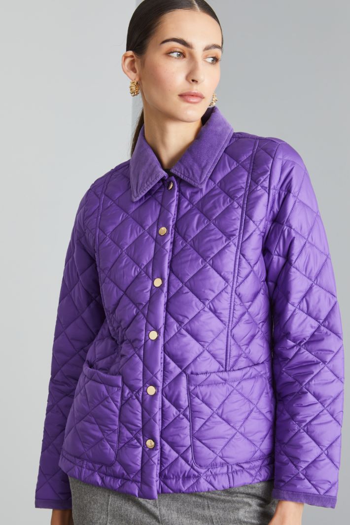 Quilted and padded shirt-style jacket Intrend - 4