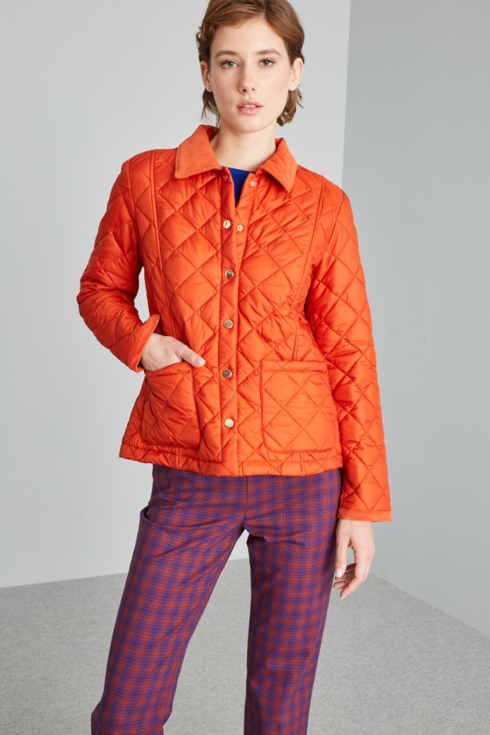 Quilted and padded shirt-style jacket Intrend - 3