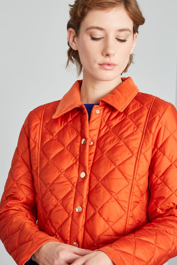 Quilted and padded shirt-style jacket Intrend - 4