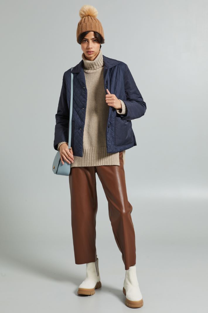 Quilted shirt-style jacket Intrend