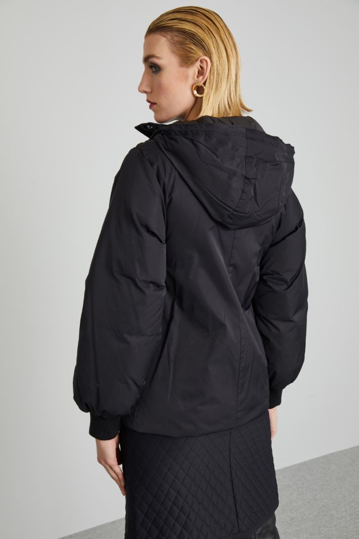 Short quilted down jacket Intrend - 2