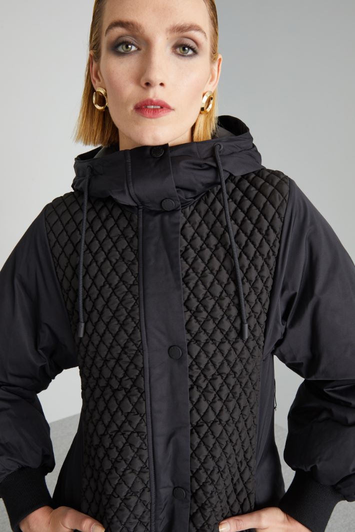 Short quilted down jacket Intrend - 4