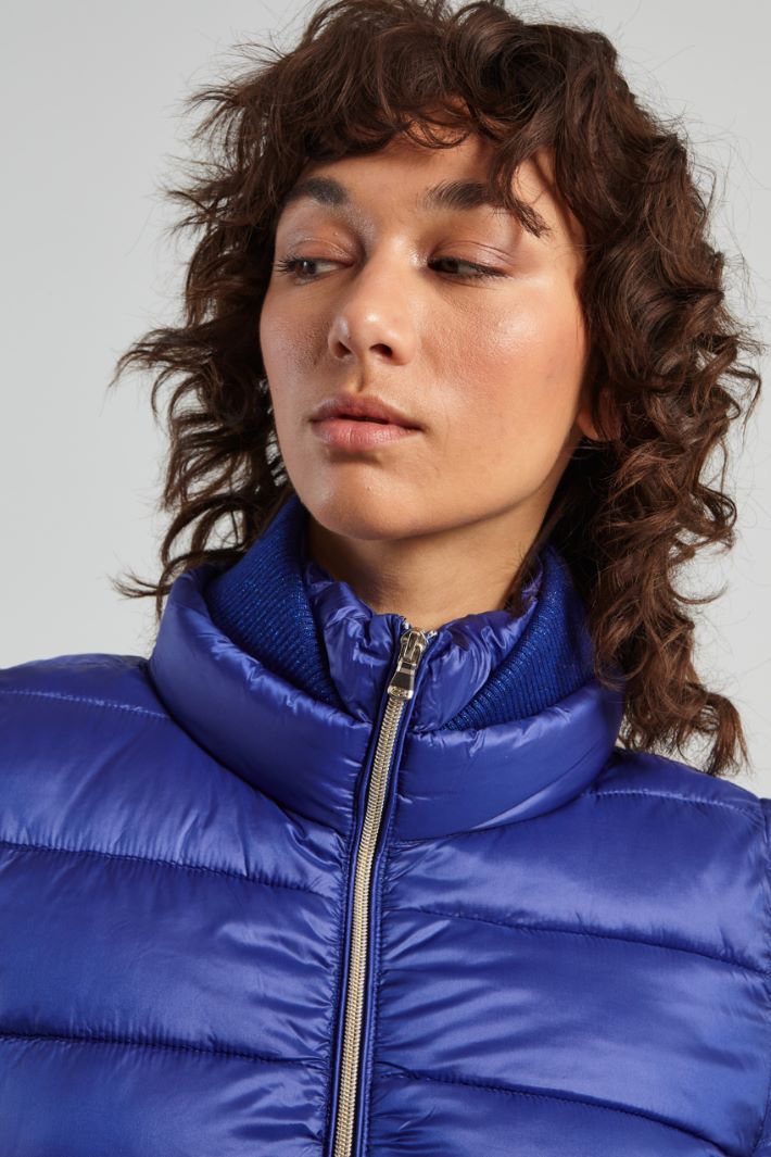 Belted puffer jacket Intrend - 4